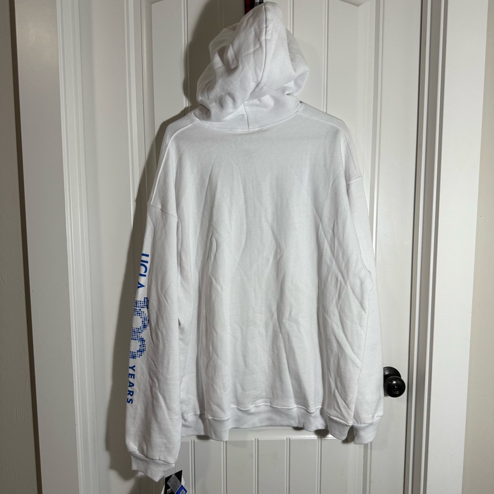 UCLA White Zip-Up Hoodie - Picture 7 of 8